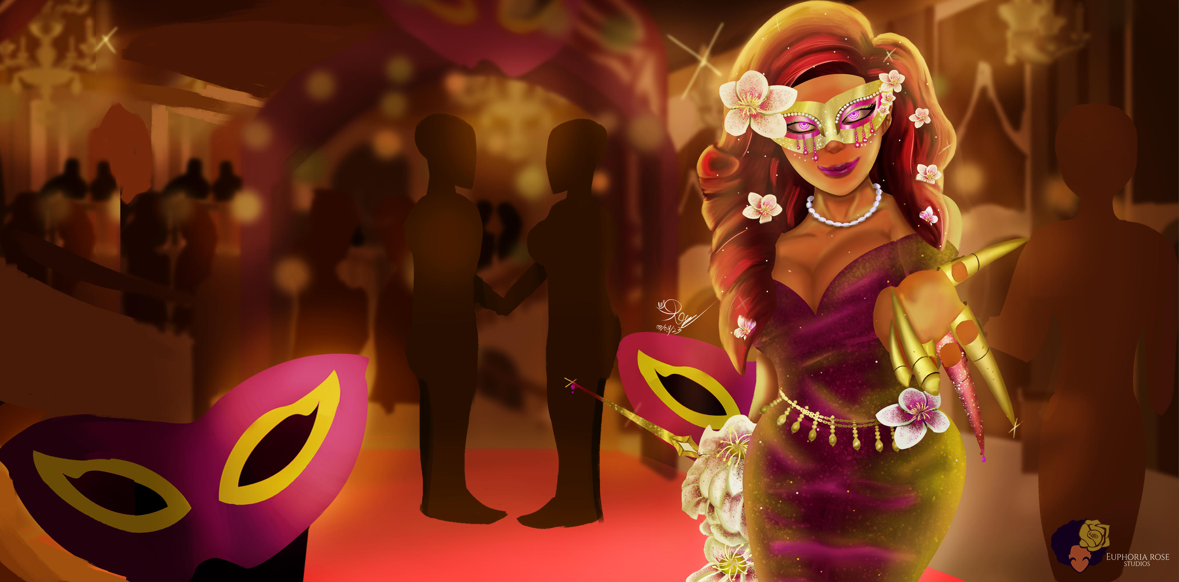 Euphoria Rose Studios - Ignite Hope Splash Art, Digital Illustration